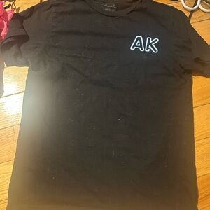 Black T-Shirt with AK Logo